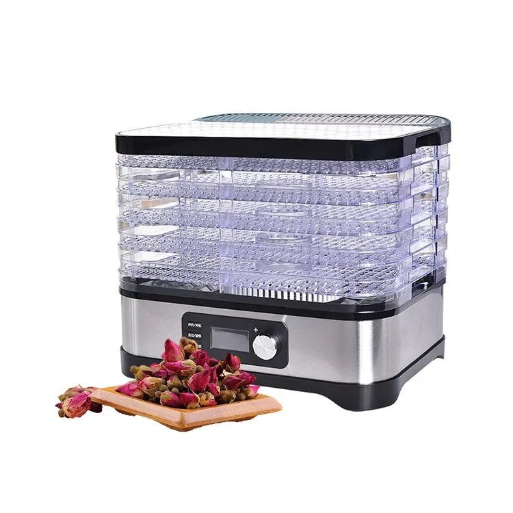 Home Stainless Steel Food Dehydrator Machine Food Dehydrator Digital Food Dehydrator