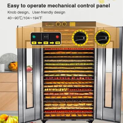 Machine commerciale industrielle en acier inoxydable de séchage de Fruits, déshydrateur alimentaire